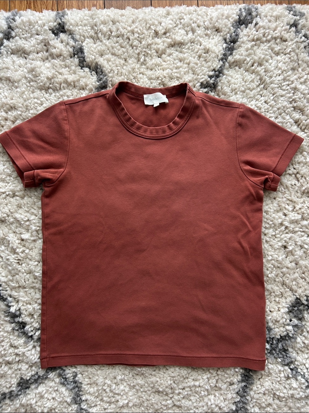 Bohme Rust Red Short Sleeve Tee